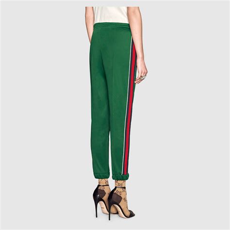 gucci technical jersey pant womens|Gucci pantsuit for women.